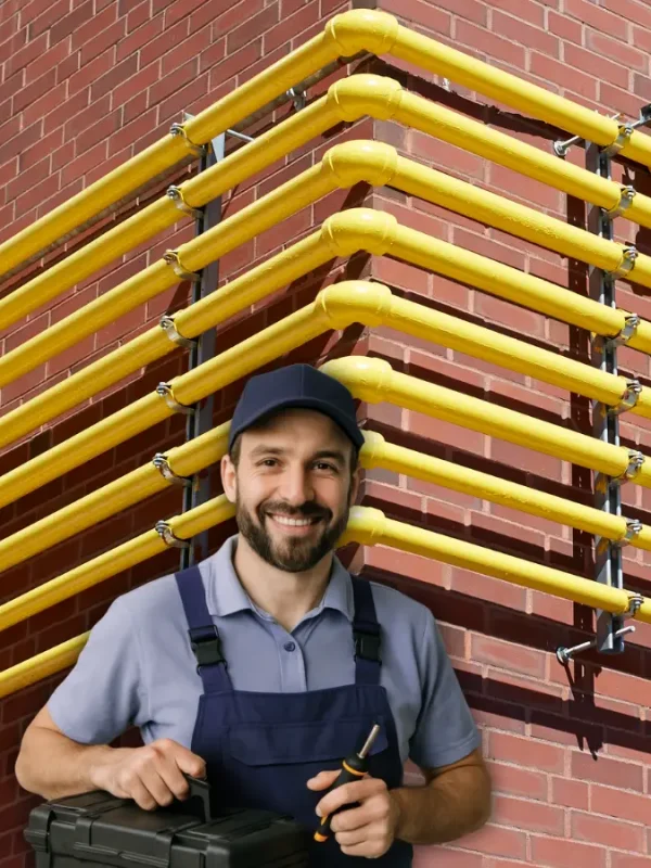Instalación de redes de gas domiciliario